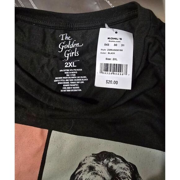 The Golden Girls Graphic T-Shirt 2XL NWT TV classic - Picture 5 of 6
